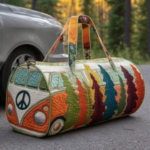 Hippie Van Quilted Duffle Bag GFTOTP10609