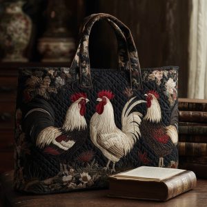 The Book of Cluck Quilted Tote Bag GFTOTL3849