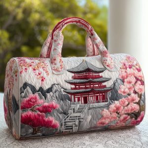 Japanese Vibe Quilted Duffle Bag GFTOMA3617
