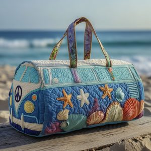 Hippie Journey Quilted Duffle Bag GFTOTP10823